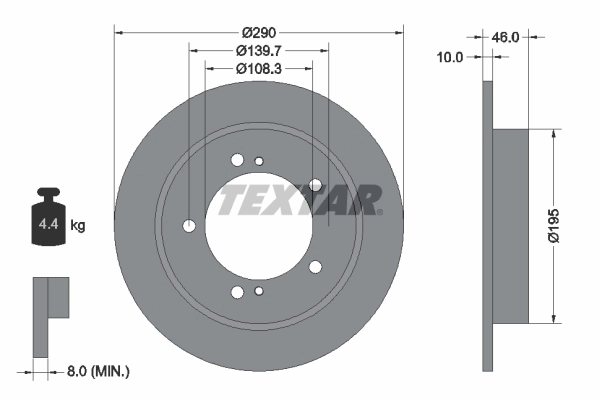 Brake Disc 92237300