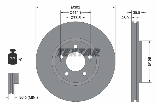 Brake Disc 92108200