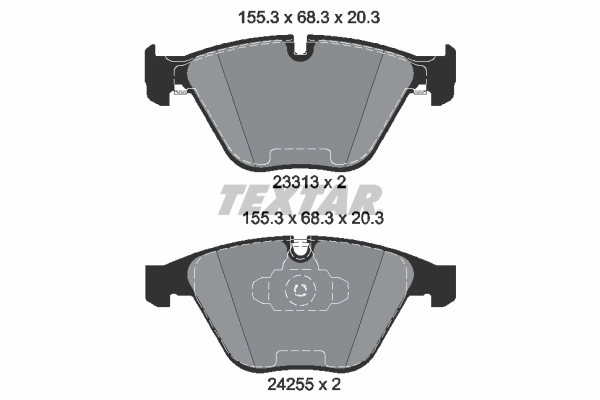 Brake Pad Set, disc brake Q+ 2331301