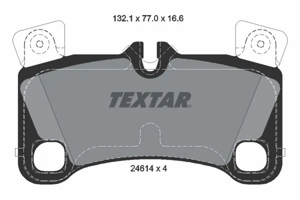 Brake Pad Set, disc brake 2461401