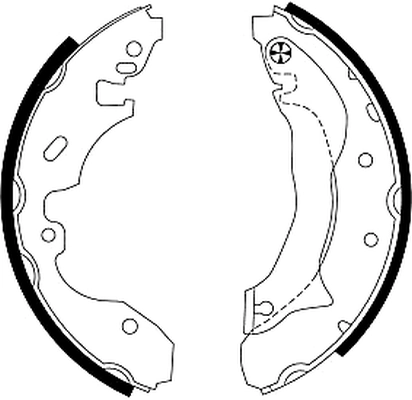 Brake Shoe Set 91049400