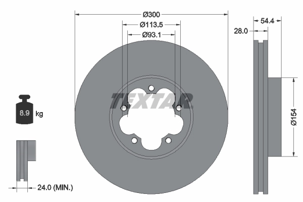 Brake Disc 92231500