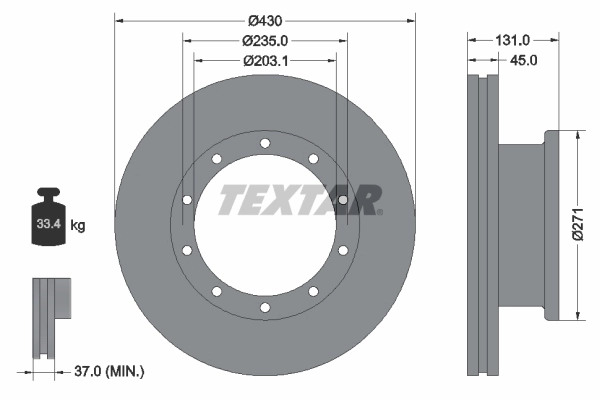 Brake Disc 93086800