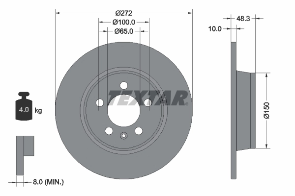 Brake Disc PRO 92292003