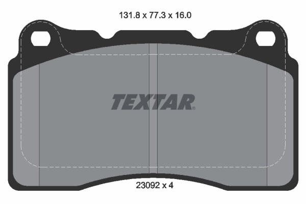 Brake Pad Set, disc brake Q+ 2309203