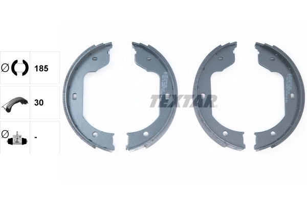 Brake Shoe Set, parking brake 91058700