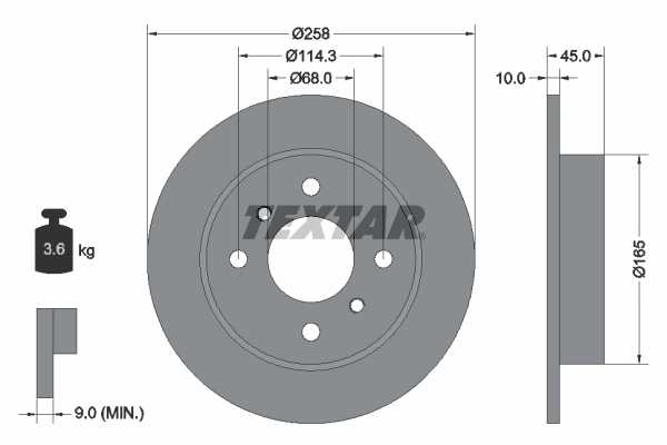 Brake Disc 92056400