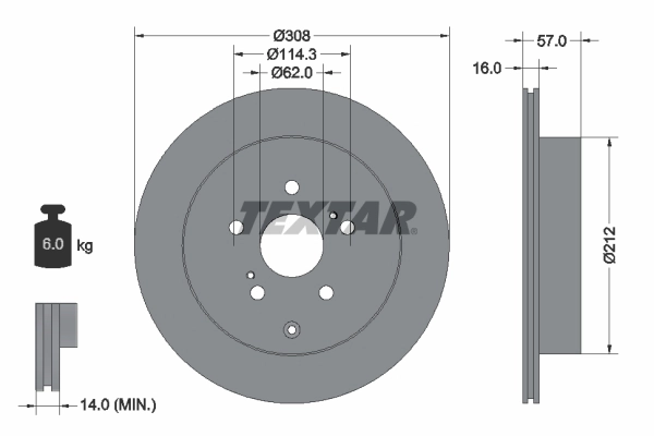 Brake Disc 92222200