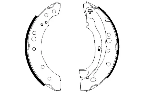 Brake Shoe Set 91059800