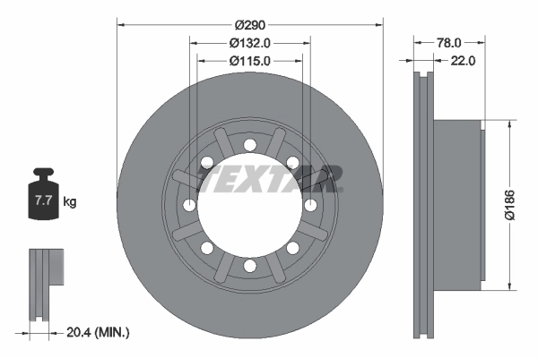 Brake Disc 93117600