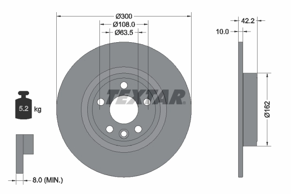 Brake Disc PRO 92293803