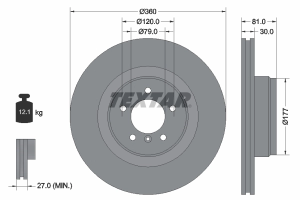 Brake Disc PRO 92178403