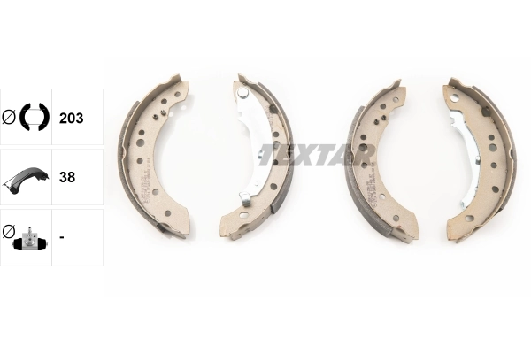 Brake Shoe Set 91071400