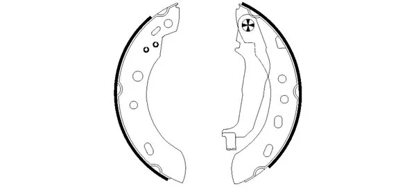 Brake Shoe Set 91058300