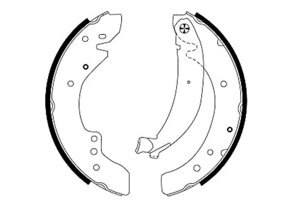 Brake Shoe Set 91047900