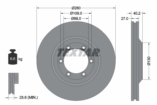 Brake Disc PRO 92174803