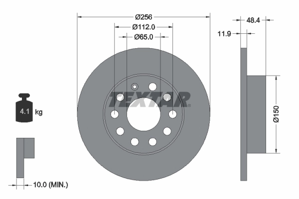 Brake Disc PRO 92121103