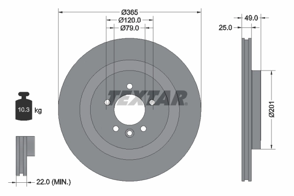 Brake Disc PRO 92293003