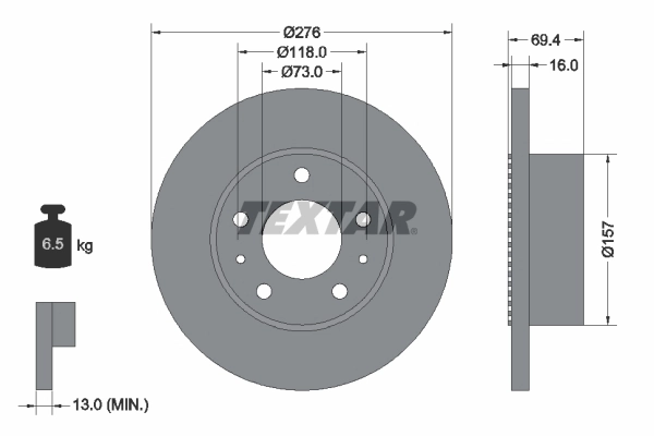 Brake Disc 93104800