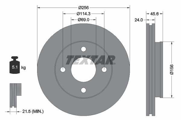 Brake Disc PRO 92134803