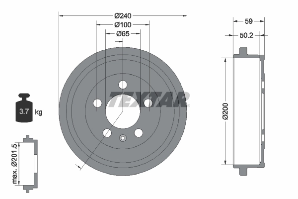 Brake Drum 94023800