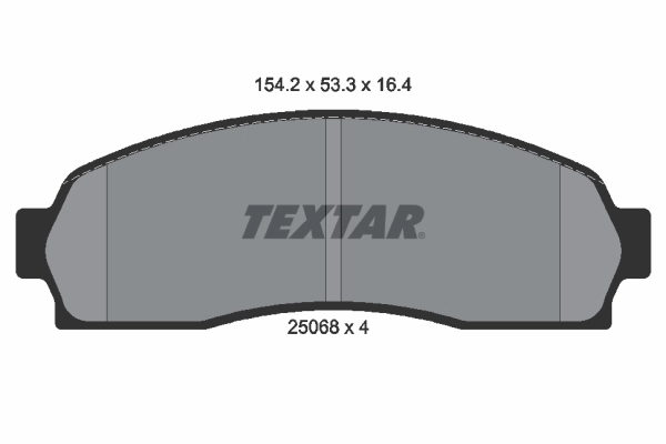 Brake Pad Set, disc brake 2506801