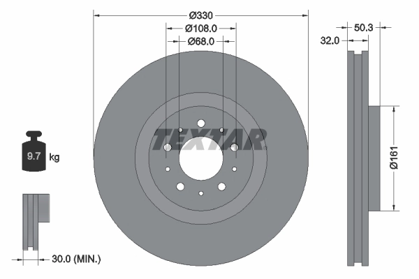 Brake Disc PRO 92178103