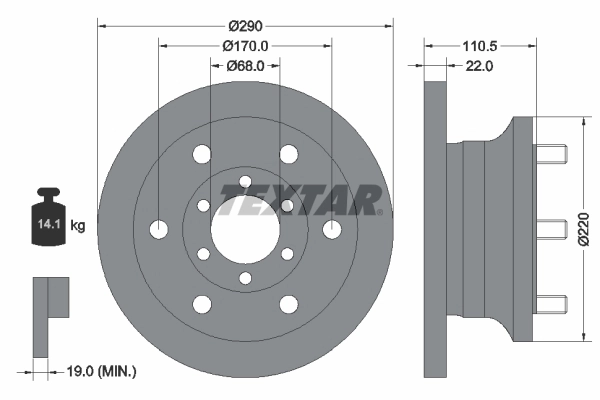 Brake Disc 93095100