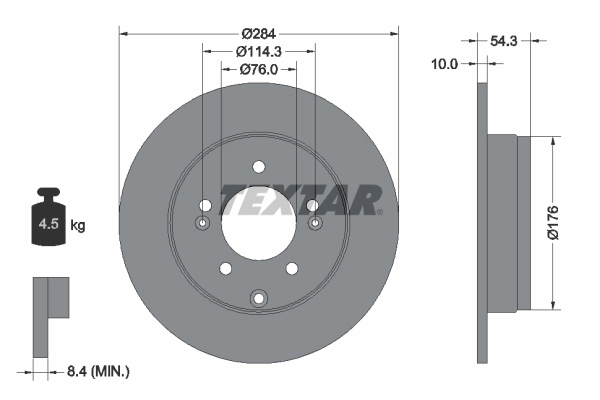 Brake Disc 92166600