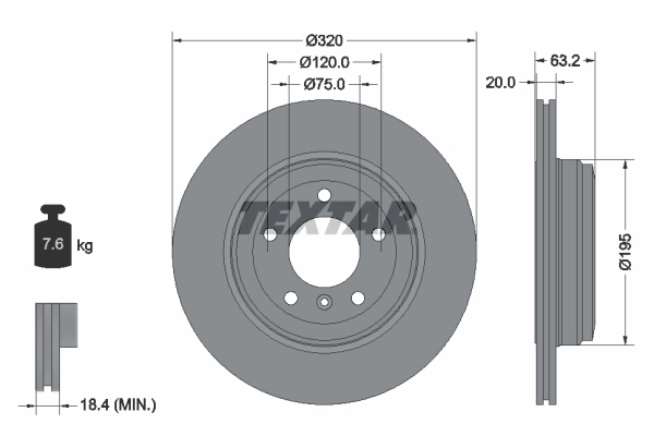 Brake Disc PRO 92122703