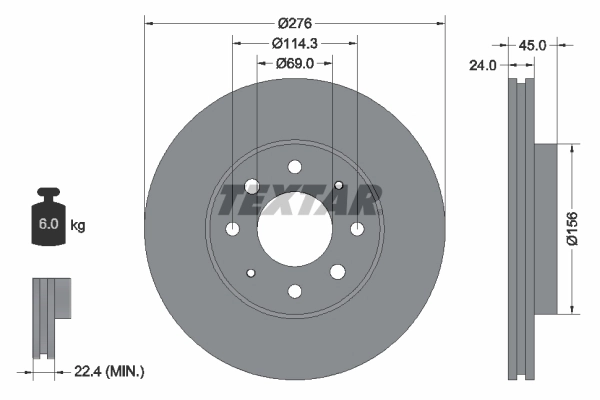 Brake Disc 92110500