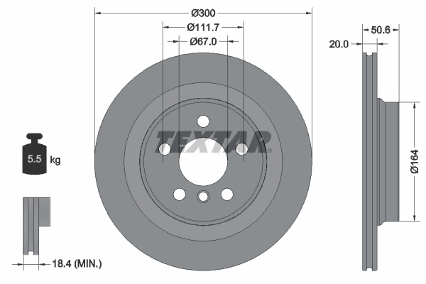 Brake Disc PRO 92274503