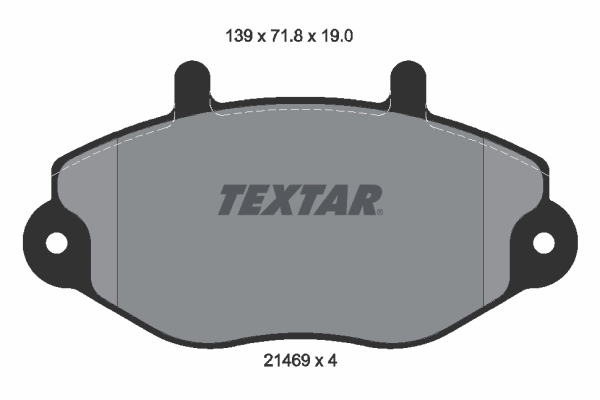 Brake Pad Set, disc brake 2146901