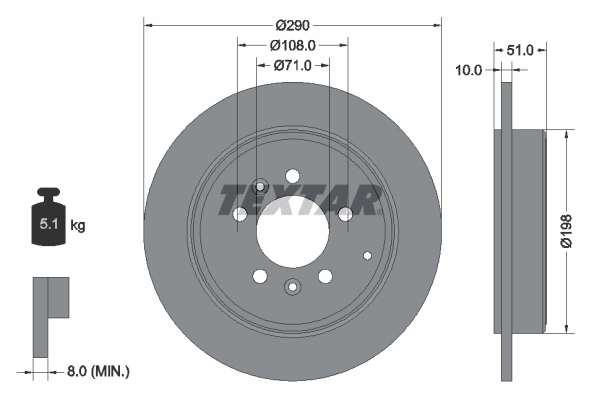 Brake Disc 92112000