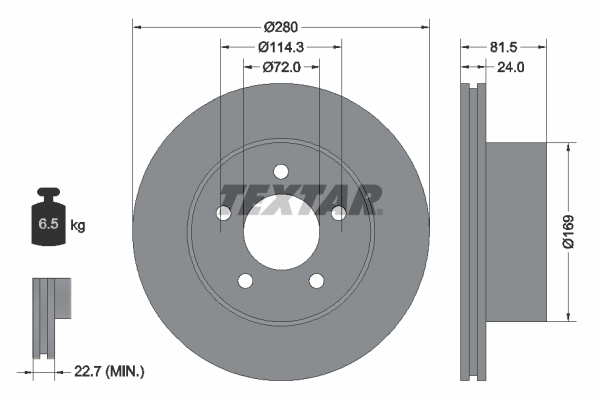 Brake Disc 92113500