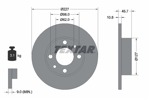 Brake Disc 92019300