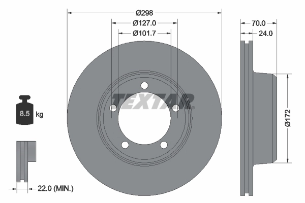 Brake Disc 92061300