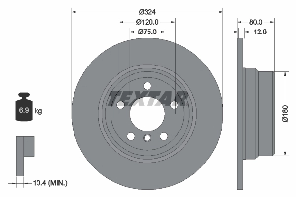 Brake Disc PRO 92107403