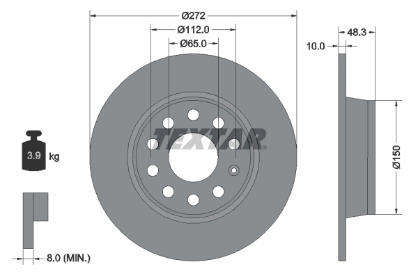 Brake Disc PRO 92224903