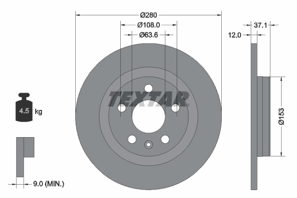 Brake Disc PRO 92323803