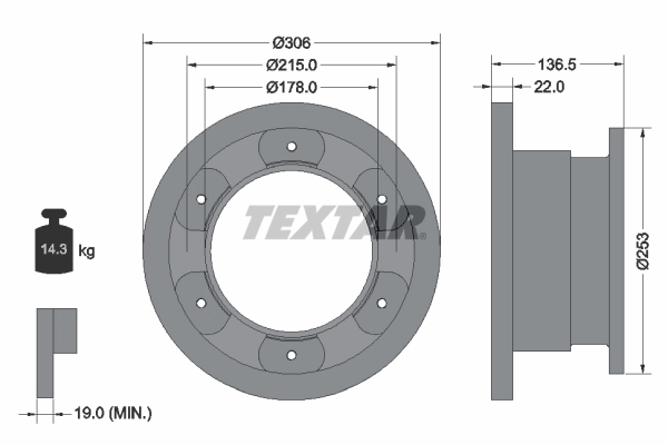 Brake Disc 93127300