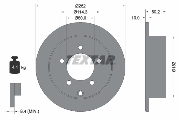 Brake Disc PRO 92227403