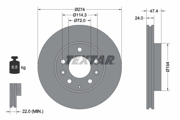 Brake Disc 92110400