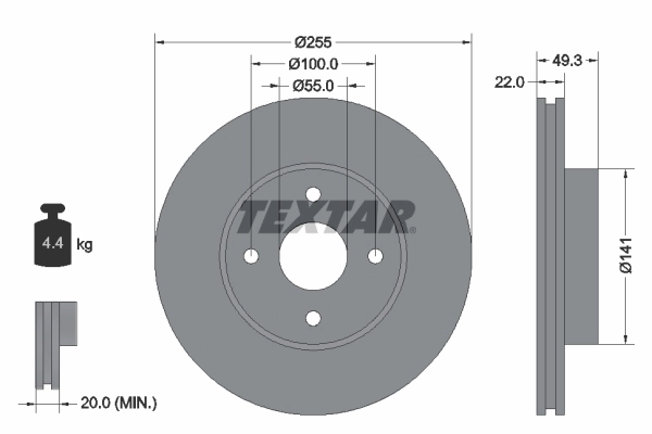 Brake Disc 92226300