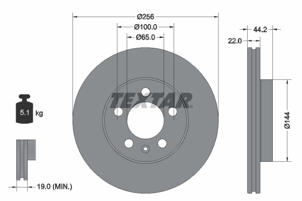Brake Disc PRO 92303803