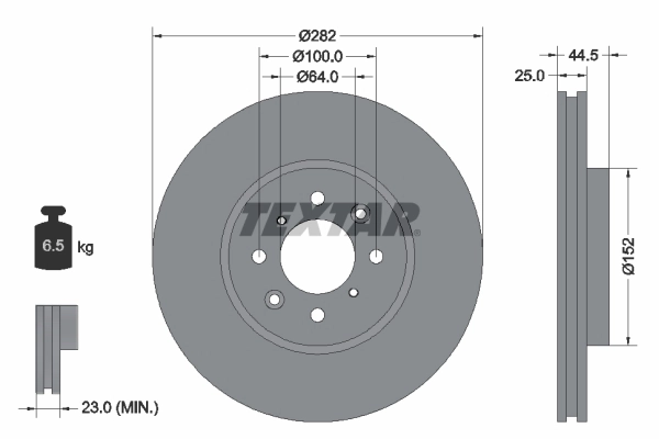 Brake Disc PRO 92170703