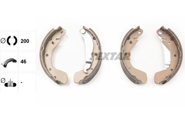 Brake Shoe Set 91058200