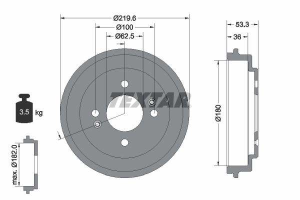 Brake Drum 94044400