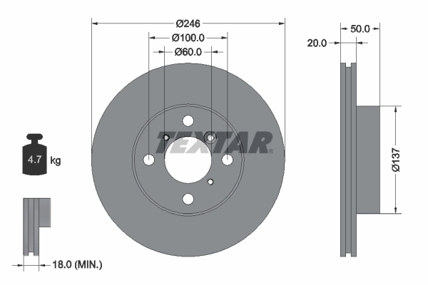 Brake Disc 92104500