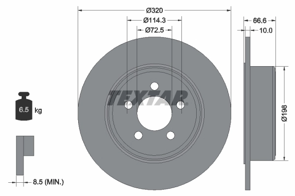 Brake Disc PRO 92234803